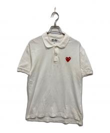 PLAY COMME des GARCONS（プレイコムデギャルソン）の古着「ポロシャツ」｜ホワイト