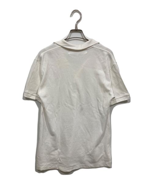 PLAY COMME des GARCONS（プレイコムデギャルソン）PLAY COMME des GARCONS (プレイコムデギャルソン) ポロシャツ ホワイト サイズ:Mの古着・服飾アイテム
