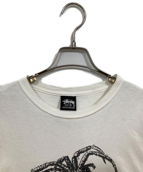 stussy（ステューシー）stussy (ステューシー) プリントTシャツ ホワイト サイズ:Ｓの古着・服飾アイテム