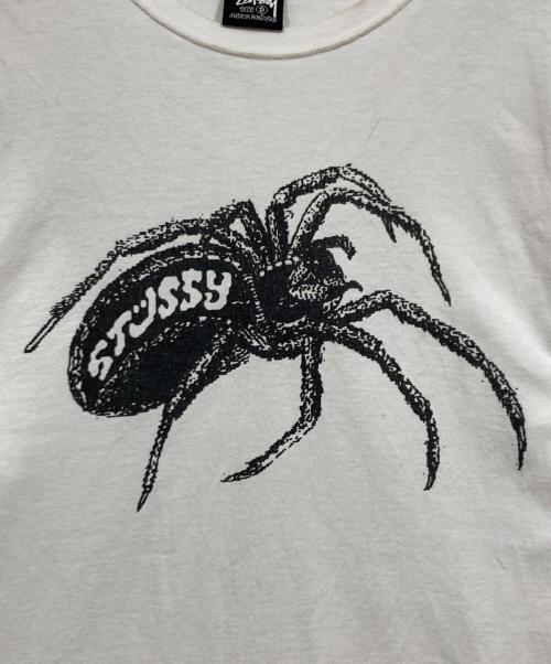 stussy（ステューシー）stussy (ステューシー) プリントTシャツ ホワイト サイズ:Ｓの古着・服飾アイテム