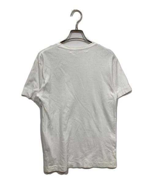 PLAY COMME des GARCONS（プレイコムデギャルソン）PLAY COMME des GARCONS (プレイコムデギャルソン) ハートロゴTEE ホワイト サイズ:Sの古着・服飾アイテム