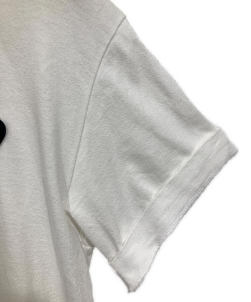 PLAY COMME des GARCONS（プレイコムデギャルソン）PLAY COMME des GARCONS (プレイコムデギャルソン) ハートロゴTEE ホワイト サイズ:Sの古着・服飾アイテム
