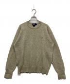 POLO RALPH LAURENポロ・ラルフローレン）の古着「ウールニット」｜ベージュ