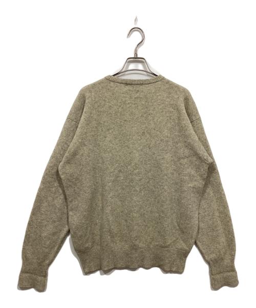 POLO RALPH LAUREN（ポロ・ラルフローレン）POLO RALPH LAUREN (ポロ・ラルフローレン) ウールニット ベージュ サイズ:Ｌの古着・服飾アイテム