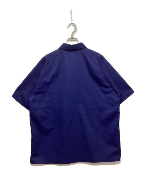 X-LARGE（エクストララージ）X-LARGE (エクストララージ) LOGO PATCH S/S WORK SHIRT ネイビー サイズ:Ｌの古着・服飾アイテム