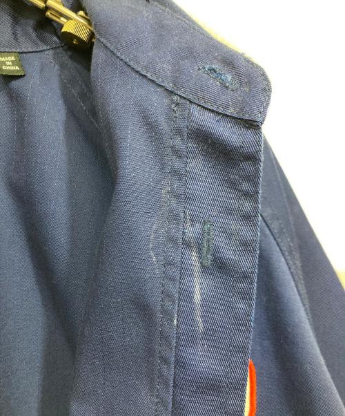 X-LARGE（エクストララージ）X-LARGE (エクストララージ) LOGO PATCH S/S WORK SHIRT ネイビー サイズ:Ｌの古着・服飾アイテム