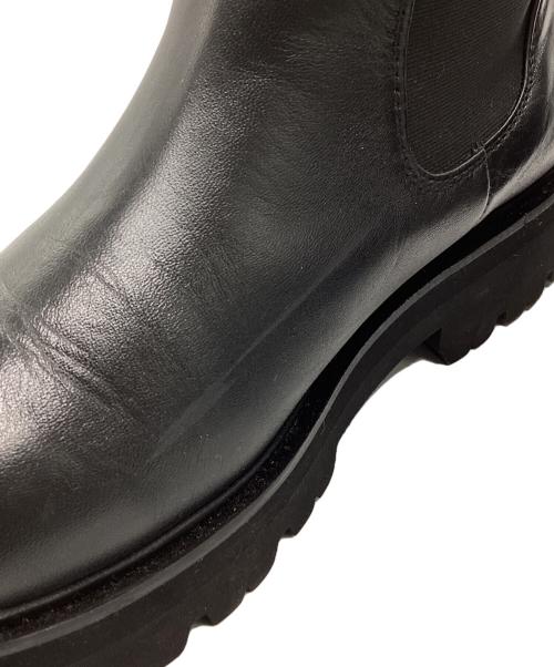 Caminando（カミナンド）Caminando (カミナンド) 別注 W TREK SOLE BACKZIP BOOTS ブラック サイズ:7の古着・服飾アイテム