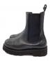 Caminando (カミナンド) 別注 W TREK SOLE BACKZIP BOOTS ブラック サイズ:7：10000円