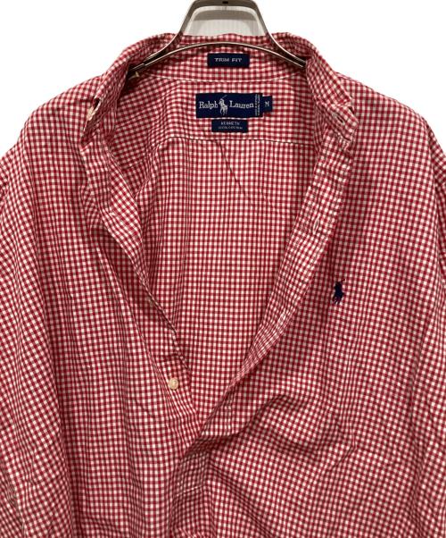 RALPH LAUREN（ラルフローレン）RALPH LAUREN (ラルフローレン) チェックシャツ レッド サイズ:Ｍの古着・服飾アイテム