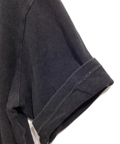 LACOSTE（ラコステ）LACOSTE (ラコステ) 配色リブニットインディゴTシャツ ブラック サイズ:US Lの古着・服飾アイテム