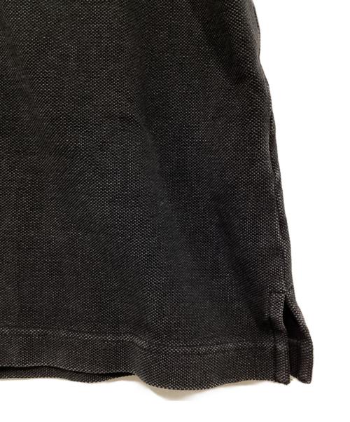 LACOSTE（ラコステ）LACOSTE (ラコステ) 配色リブニットインディゴTシャツ ブラック サイズ:US Lの古着・服飾アイテム