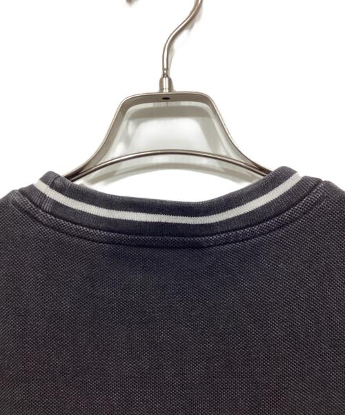LACOSTE（ラコステ）LACOSTE (ラコステ) 配色リブニットインディゴTシャツ ブラック サイズ:US Lの古着・服飾アイテム