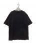 LACOSTE (ラコステ) 配色リブニットインディゴTシャツ ブラック サイズ:US L：4000円