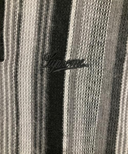 SUPREME（シュプリーム）SUPREME (シュプリーム) Multi Stripe Polo Sweater ブラック サイズ:Sの古着・服飾アイテム