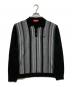 SUPREME（シュプリーム）の古着「Multi Stripe Polo Sweater」｜ブラック