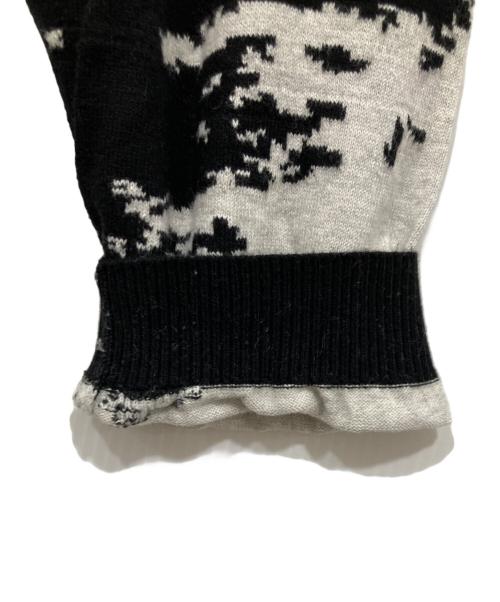 SUPREME（シュプリーム）SUPREME (シュプリーム) Big Cats Jacquard L/S ブラック サイズ:LLの古着・服飾アイテム