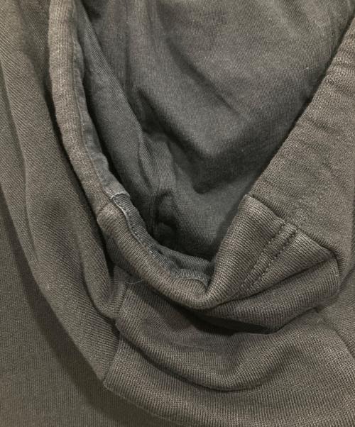 ARMANI EXCHANGE（アルマーニ エクスチェンジ）ARMANI EXCHANGE (アルマーニ エクスチェンジ) ロゴジップパーカー ブラック サイズ:Ｌの古着・服飾アイテム