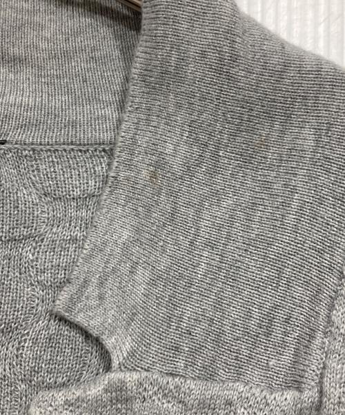 ARMANI EXCHANGE（アルマーニ エクスチェンジ）ARMANI EXCHANGE (アルマーニ エクスチェンジ) ニットジャケット グレー サイズ:Ｌの古着・服飾アイテム