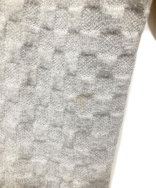 ARMANI EXCHANGE（アルマーニ エクスチェンジ）ARMANI EXCHANGE (アルマーニ エクスチェンジ) ニットジャケット グレー サイズ:Ｌの古着・服飾アイテム