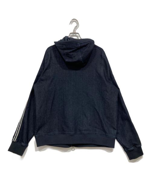 ARMANI EXCHANGE（アルマーニ エクスチェンジ）ARMANI EXCHANGE (アルマーニ エクスチェンジ) デニムジップフーディ インディゴ サイズ:Ｌ　の古着・服飾アイテム