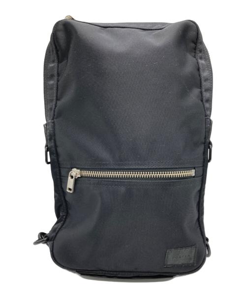 PORTER（ポーター）PORTER (ポーター) スリングショルダーバッグ / SLING SHOULDER BAG ブラックの古着・服飾アイテム