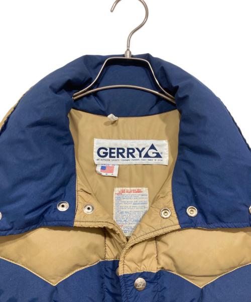 GERRY（ジェリー）GERRY (ジェリー) ダウンベスト ネイビー サイズ:表記なしの古着・服飾アイテム