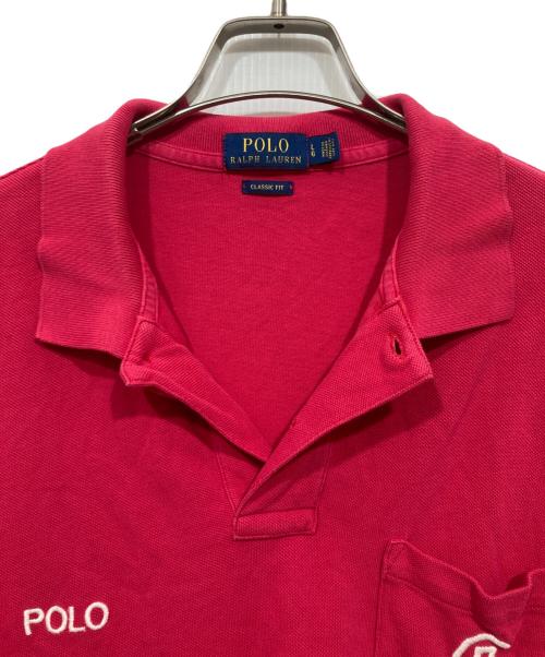 POLO RALPH LAUREN（ポロ・ラルフローレン）POLO RALPH LAUREN (ポロ・ラルフローレン) 半袖ポロシャツ レッド サイズ:Lの古着・服飾アイテム