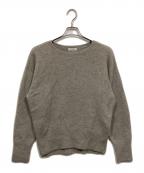 green label relaxingグリーンレーベルリラクシング）の古着「ヘアリーニット」｜グレー