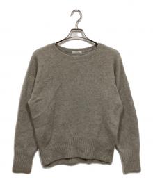 green label relaxing（グリーンレーベルリラクシング）の古着「ヘアリーニット」｜グレー