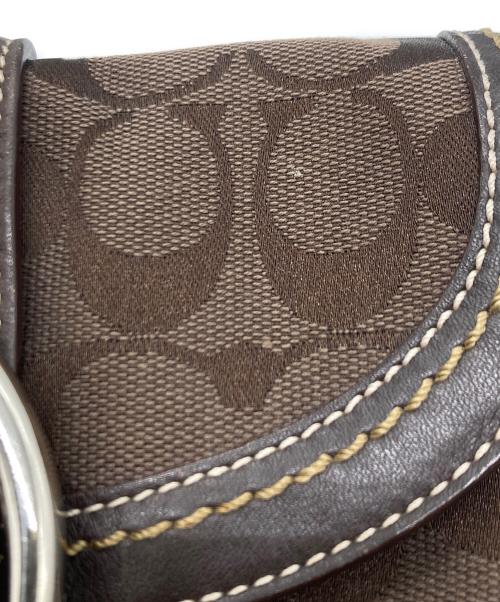 COACH（コーチ）COACH (コーチ) ソーホーシグネチャーワンショルダーバッグ ブラウンの古着・服飾アイテム