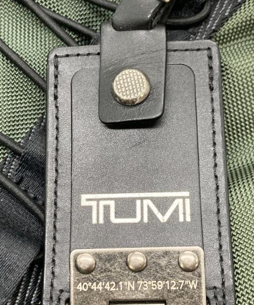 TUMI（トゥミ）TUMI (トゥミ) バックパック / ALPHA BRAVO-INFANTRY 2-IN-1 BACKPACK グリーンの古着・服飾アイテム