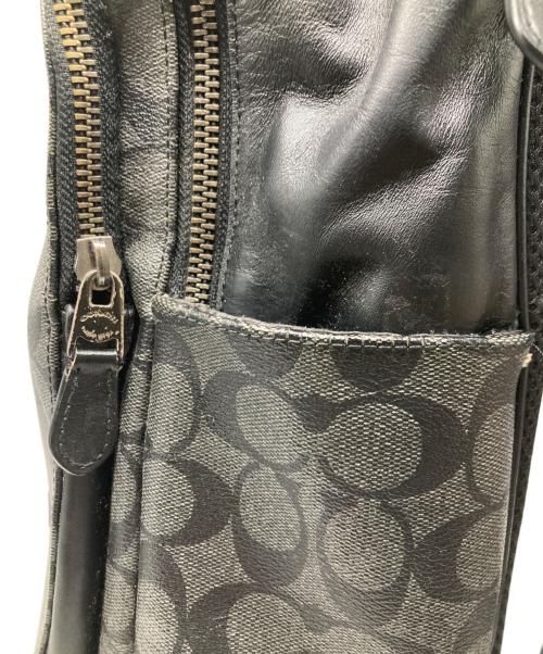 COACH（コーチ）COACH (コーチ) リュック ブラックの古着・服飾アイテム