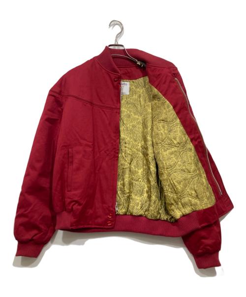 BACKERS（バッカーズ）Backers (バッカーズ) ブルゾン レッド サイズ:MEDIUMの古着・服飾アイテム