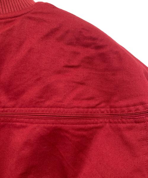 BACKERS（バッカーズ）Backers (バッカーズ) ブルゾン レッド サイズ:MEDIUMの古着・服飾アイテム