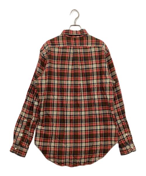 RALPH LAUREN（ラルフローレン）RALPH LAUREN (ラルフローレン) マドラスチェックシャツ レッド サイズ:Mの古着・服飾アイテム
