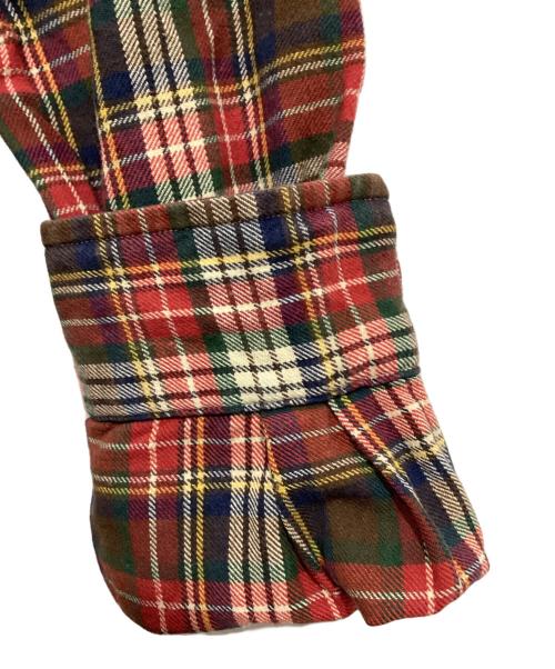 RALPH LAUREN（ラルフローレン）RALPH LAUREN (ラルフローレン) マドラスチェックシャツ レッド サイズ:Mの古着・服飾アイテム