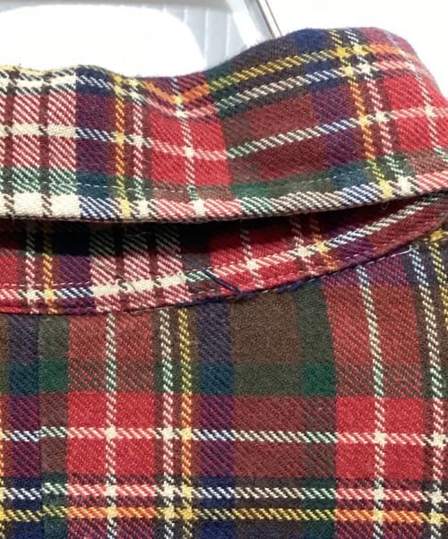 RALPH LAUREN（ラルフローレン）RALPH LAUREN (ラルフローレン) マドラスチェックシャツ レッド サイズ:Mの古着・服飾アイテム