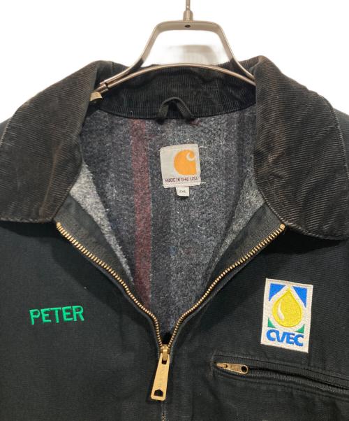 CarHartt（カーハート）CarHartt (カーハート) デトロイトジャケット ブラック サイズ:2XLの古着・服飾アイテム