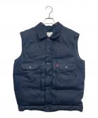 LEVI'Sリーバイス）の古着「ダウンベスト」｜ネイビー