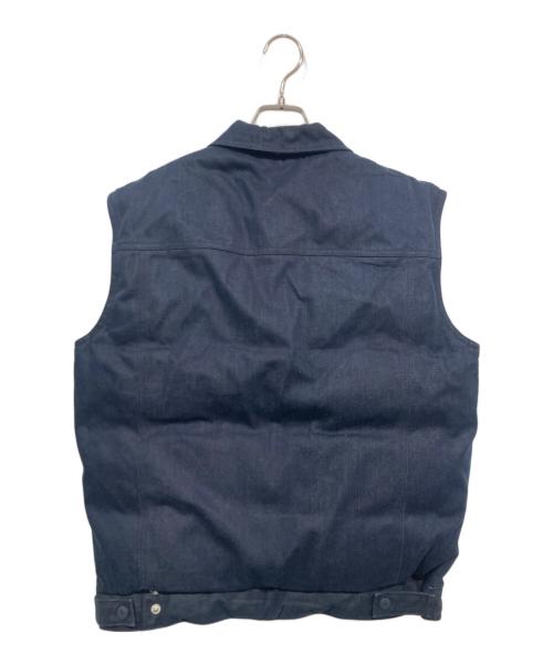 LEVI'S（リーバイス）LEVI'S (リーバイス) ダウンベスト ネイビー サイズ:Ｍの古着・服飾アイテム