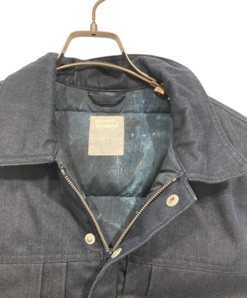 LEVI'S（リーバイス）LEVI'S (リーバイス) ダウンベスト ネイビー サイズ:Ｍの古着・服飾アイテム