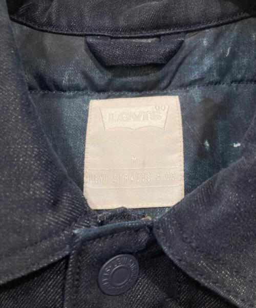 LEVI'S（リーバイス）LEVI'S (リーバイス) ダウンベスト ネイビー サイズ:Ｍの古着・服飾アイテム