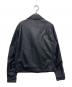BEAMS (ビームス) ラムレザーライダースジャケット ブラック サイズ:L：6000円