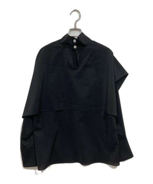 ADORE（アドーア）ADORE (アドーア) 2WAYレイヤードスキッパーブラウス ブラック サイズ:38の古着・服飾アイテム