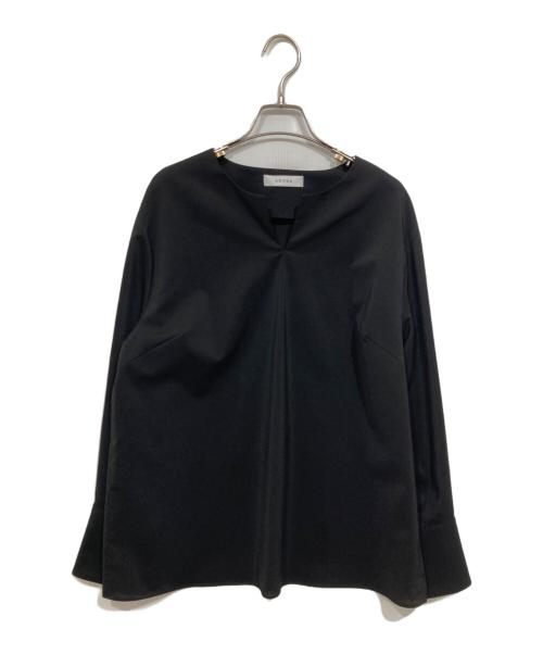 ADORE（アドーア）ADORE (アドーア) 2WAYレイヤードスキッパーブラウス ブラック サイズ:38の古着・服飾アイテム
