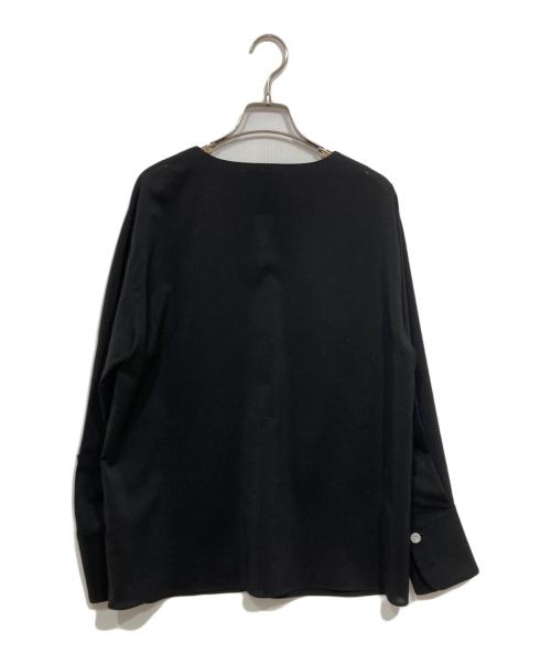 ADORE（アドーア）ADORE (アドーア) 2WAYレイヤードスキッパーブラウス ブラック サイズ:38の古着・服飾アイテム