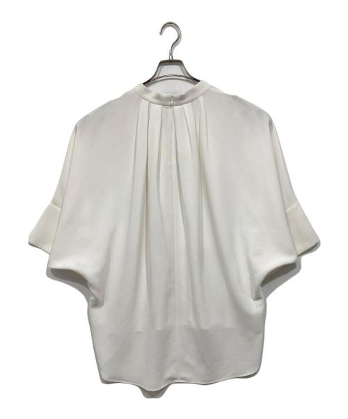 ADORE（アドーア）ADORE (アドーア) ドライタッチジョーゼットブラウス ホワイト サイズ:38の古着・服飾アイテム