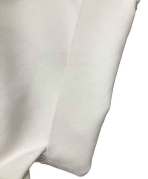 ADORE（アドーア）ADORE (アドーア) ドライタッチジョーゼットブラウス ホワイト サイズ:38の古着・服飾アイテム
