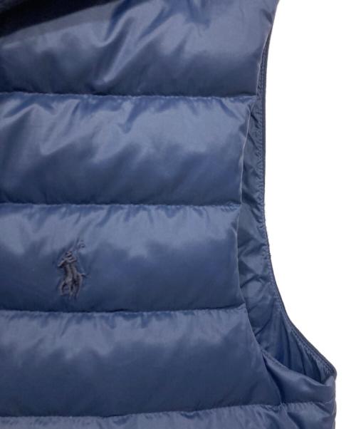 POLO RALPH LAUREN（ポロ・ラルフローレン）POLO RALPH LAUREN (ポロ・ラルフローレン) 中綿ベスト ネイビー サイズ:Sの古着・服飾アイテム