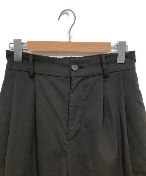 harapeco（ハラペコ）harapeco (ハラペコ) タックワイドパンツ ブラック サイズ:Lの古着・服飾アイテム